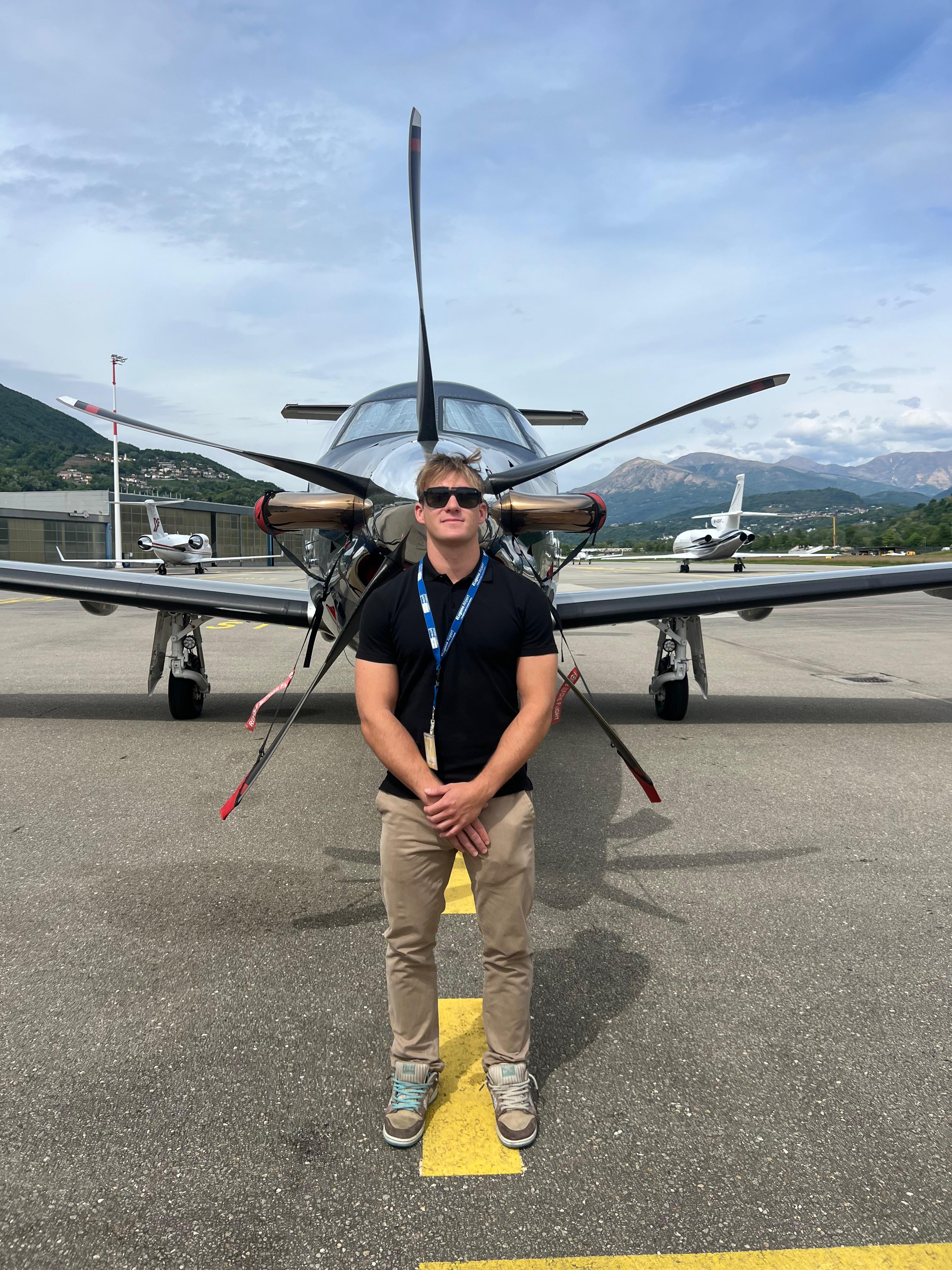Private jet Lugano